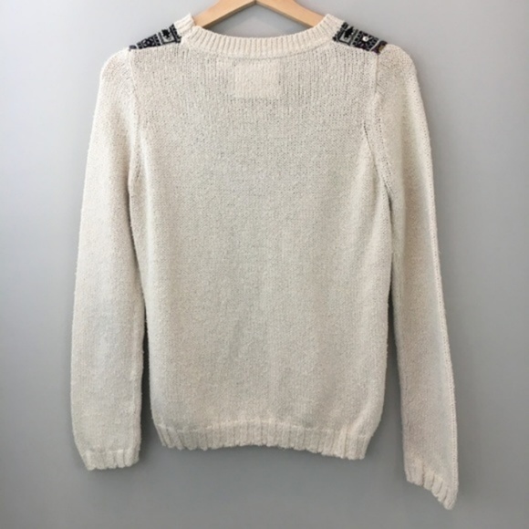 Anthro.Angel of the North Algarve beaded Sweater M - Picture 4 of 9